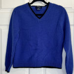 The Limited  Vintage Indigo Wool Classic V Neck Sweater - Size XL Photo 0