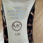 Michael Kors York Leopard Print Calf Hair Platform Peep Toe Pump Brown Black 7.5 Photo 8