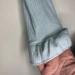 OGL Light Blue Ribbed Knit V Photo 2