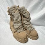 Calvin Klein Womens Alaina Hiking Boot Light Natural Sz 5 Photo 1