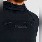 Gymshark NWOT Breeze Lightweight Seamless Hoodie Black Activewear Size Small Photo 3