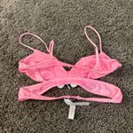 Urban Outfitters UO Monarch Butterfly Pink Bra - Size Small Photo 4