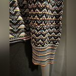 Shoshanna Womens Crew Neck Ribbed Pullover Sweater Multi Colored Size Med $330 Photo 4