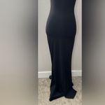Black maxi bodycon slip dress Size M Photo 2