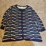 CJ Banks Pastel Polka Dot Button Photo 0