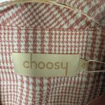 Choosy Plaid Blazer Dress White Size 4 Photo 2