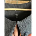 Vintage Mossimo Womens Jacket Sz M Black Crop Cape Short Sleeve Bohochic Size M Photo 3