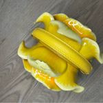 Dolce & Gabbana  Yellow Rose Dolce Box Bag in Painted Resin Crossbody damaged Photo 6