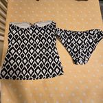 Shoshanna  S TOP & M Bottoms TANKINI SWIMSUIT Photo 5