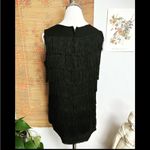 Vintage Great Gatsby Black Flapper Super Mini Dress or Tunic Size 8 Photo 1