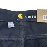 Carhartt Women Rugged Flex Slim Fit Twill 5 Pocket Work Pants Black 18T Tall Photo 3