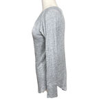 Athleta  Oversized Long Sleeve Shirt Gray XS Photo 5