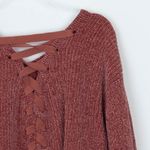 Xhilaration  Boxy Long Sleeve Pullover Sweater Size Small‎ Photo 5