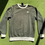 Adidas Olive Green Crewneck Photo 1