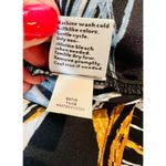 Nine West  Wrap Silky Cropped Shirt Blouse SMALL Romantic Colorful Chic NWT‎ Photo 5