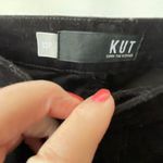 Kut From The Kloth  size 12P skinny ankle black corduroy pants. 26” inseam Photo 2