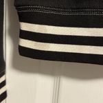 Victoria's Secret PINK Sweatshirt Sz S Black 1/4 Zip Pullover Long Sleeve Cotton Photo 4