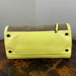 Jimmy Choo  Rosalie Satchel 2-Way Bag‎ Suede Leather Beige Yellow Photo 7