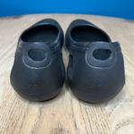Crocs  Kadee Black Ballet Flats Slip On Round Toe Cut Out Women’s Size 10 Photo 2