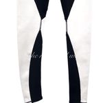 Alo Yoga White Illusion 4 Leggings Black White Geometric Workout Tights Small Photo 5
