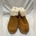 Minnetonka  Brown Suede Sherpa Slipper Ankle Boots Photo 1