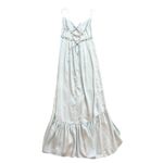 Cinq à Sept  Lizzia Tie Back Dress in Blue, Size US 4 Photo 6