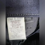 Rag and Bone  Black Jeans with Leather Accents New 27 Photo 6