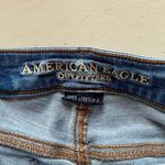 American Eagle Womens  Medium Wash Mid Rise Skinny Jegging 4 Photo 5