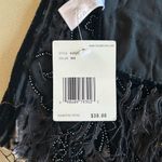 Liz Claiborne NWT black velvet burnout scarf Photo 5