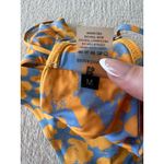 Blackbough  Bikini Set S/M Yellow Blue Twist Top Bikini Women Beach Butt Scrunch Photo 7