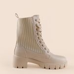 Qupid  Renley Lace Up Combat Boots Photo 4