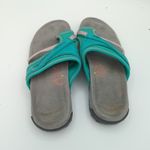 Merrell  Womens Atlantis Teal Pink Strappy Comfort Flip Flop Sandals 5 EU 36 Gorp Photo 5