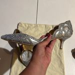 Badgley Mischka Silver Embellished Heels size 7
Wedding, quinceanera, party Photo 9