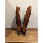 Impo  patchwork leather boho 70’s chunk heel boots 6 Photo 1