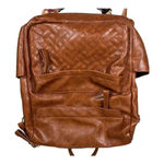 Backpack Purse Convertible Travel College Shoulder Bag Brown Animal Print Strap Photo 4