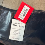 Spanx Blue Faux  Leather Leggings Navy Photo 2