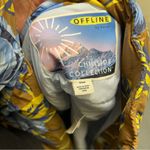 Aerie Offline Chillside Ski Floral Puffer Jacket Sz S Outdoor Lightweight Photo 6