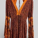 Free People  Once Upon a Summertime Romper boho whimsical artsy size Photo 0