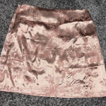 Chic Floral Satin Mini Skirt Photo 0