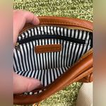 FashionPuzzle Triple Zip Small Crossbody Bag Brown Photo 5