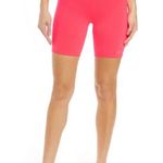 Alo Yoga 7" High-Waist Biker Short in Pink Lava Size XS Photo 2