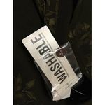 Worthington NWT  Ruffle Skirt 8P 8 petite Brown Floral‎ Trumpet Straight Career Photo 3