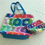 Clinique  Kapitza Tote with cosmetic bag NWT Photo 4