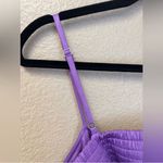 ALC Frank A.L.C NWT Blakely Satin Side Cut-Out Open Back Dress in Amethyst Orchid Size 6 Photo 7