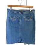 Anthropologie Denim Pencil Skirt Y2k Denim jeans Skirts leifsdottir Cotton Photo 2
