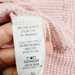 Hayden  Waffle Knit V neck Pullover Knit Sweater Top short sleeve Size 2XL Photo 4