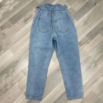 Urban Outfitters BDG Fold Over Paper Bag High Rise Jeans Blue Floral 31 Photo 8