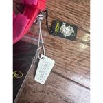 Ed Hardy NIB Love Kills Slowly Watch Swarovski Crystals & Red Pink Band Y2K Photo 7