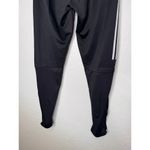 Adidas Mens Black Tiro 17 Sz Medium White Stripe Climacool Training Soccer Pants Photo 3
