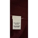 Cato Tunic Sweater Burgundy Slit Cowl Neck 3/4 Sleeves Womens Size XL Photo 2